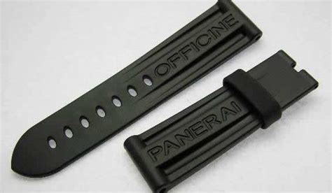 panerai olive rubber strap|aftermarket Panerai watch straps.